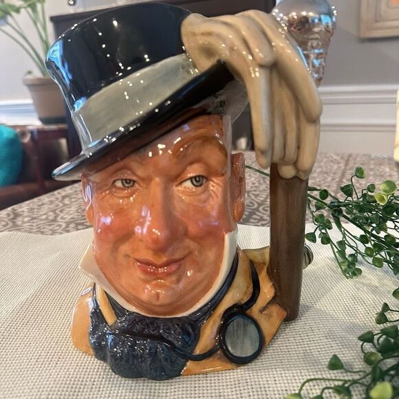 Royal Doulton Mr Micawber 1996 Limited Edition Mug Vintage Rare #393/2500 - Picture 2 of 8